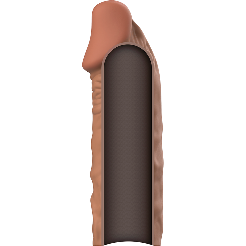 VIRILXL - LIQUID SILICONE V5 BROWN PENIS EXTENSION - NOCTURNA DESIRES