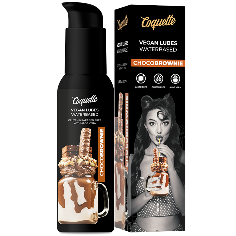 COQUETTE CHIC DESIRE - PREMIUM EXPERIENCE 100ML VEGAN LUBES CHOCOBROWNIE - NOCTURNA DESIRES
