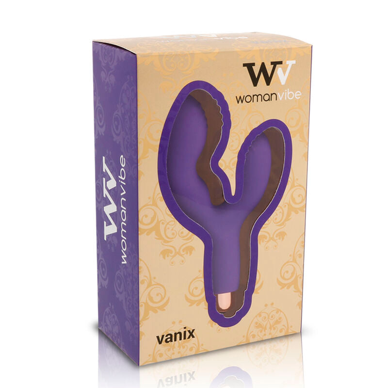 WOMANVIBE - VANIX VIBRATOR STIMULATOR SILICONE WOMANVIBE NOCTURNA DESIRES