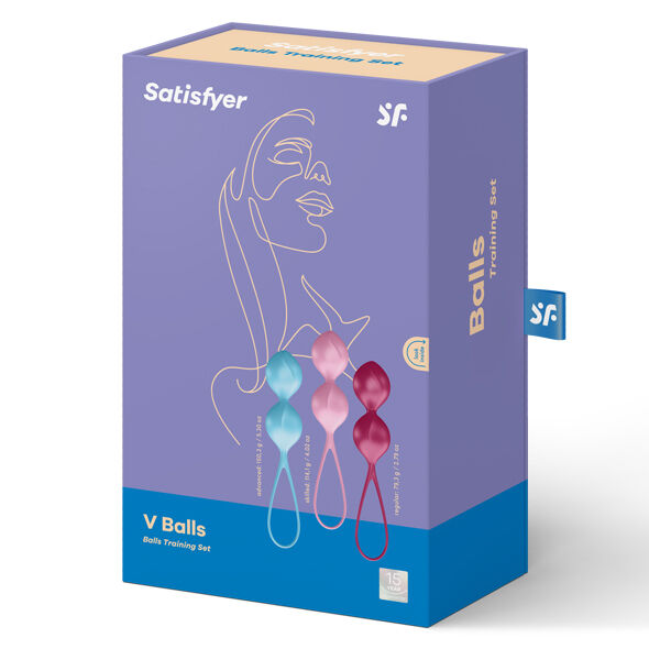 SATISFYER - LOVEBALLS TRAINING SET 2 SATISFYER BALLS NOCTURNA DESIRES
