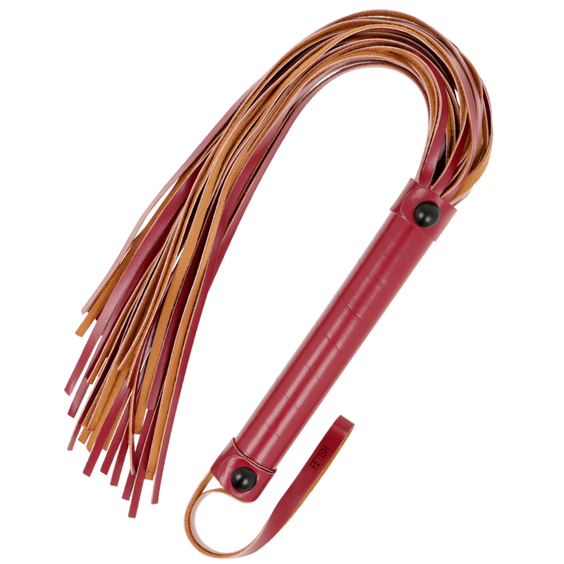 FETISH SUBMISSIVE DARK ROOM - VEGAN LEATHER WHIP - NOCTURNA DESIRES