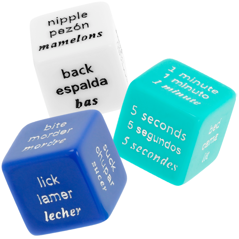 WATERFEEL - EROTIC DICE GAME ES/FR/EN - NOCTURNA DESIRES