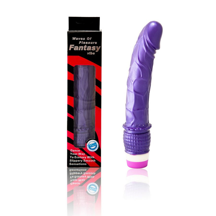 BAILE - WAVES OF PLEASURE VIBRATOR 23 CM PURPLE BAILE VIBRATORS NOCTURNA DESIRES