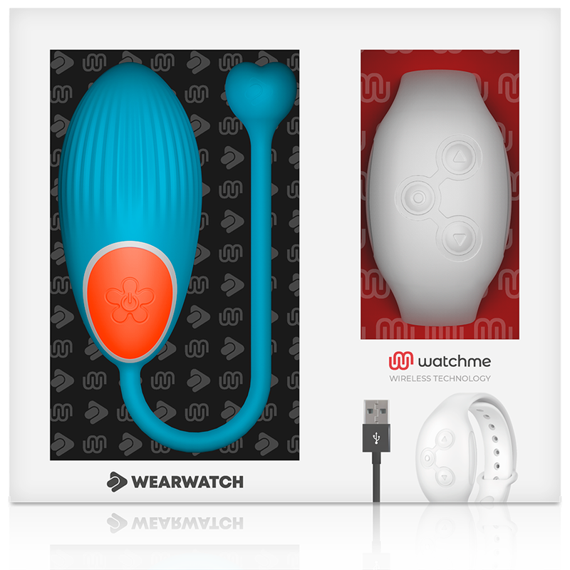 WEARWATCH - WATCHME TECHNOLOGY REMOTE CONTROL EGG BLUE / NIVEO - NOCTURNA DESIRES
