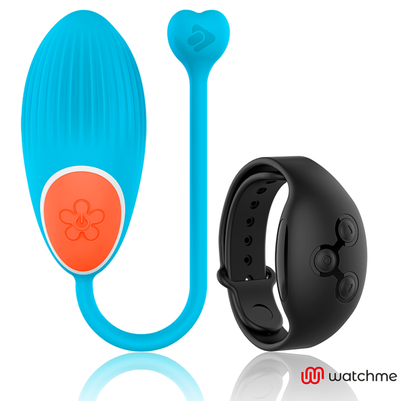 WEARWATCH - WATCHME TECHNOLOGY REMOTE CONTROL EGG BLUE / JET - NOCTURNA DESIRES