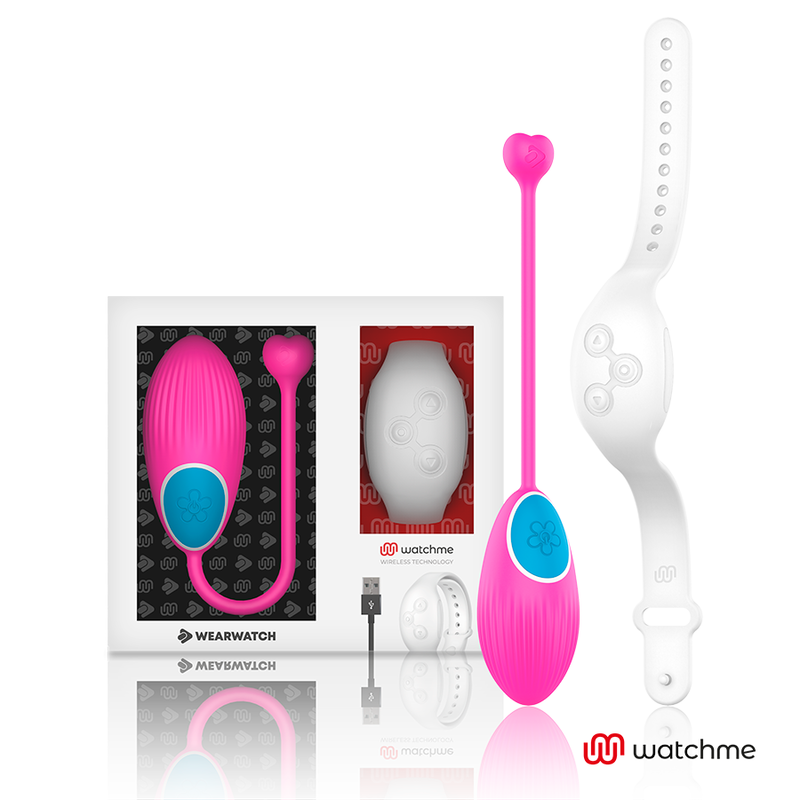 WEARWATCH - WATCHME TECHNOLOGY REMOTE CONTROL EGG FUCHSIA / NIVEO - NOCTURNA DESIRES