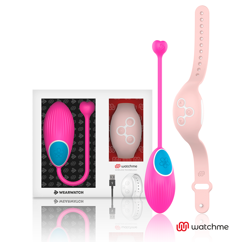 WEARWATCH - WATCHME TECHNOLOGY REMOTE CONTROL EGG FUCHSIA / PINK - NOCTURNA DESIRES