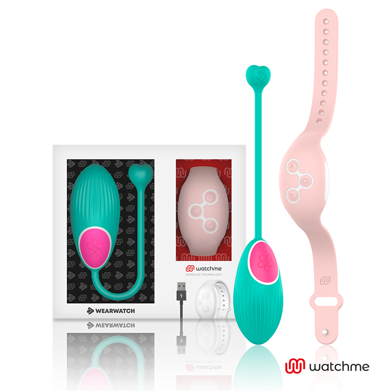 WEARWATCH - WATCHME TECHNOLOGY REMOTE CONTROL EGG SEA WATER / PINK - NOCTURNA DESIRES