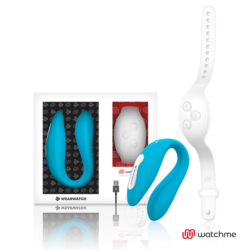 WEARWATCH - WATCHME DUAL TECHNOLOGY VIBRATOR INDIGO/SNOW - NOCTURNA DESIRES