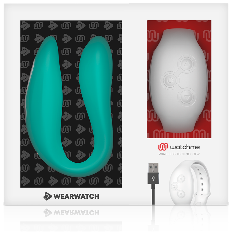 WEARWATCH - DUAL TECHNOLOGY WATCHME VIBRATOR SEAWATER / SNOW - NOCTURNA DESIRES