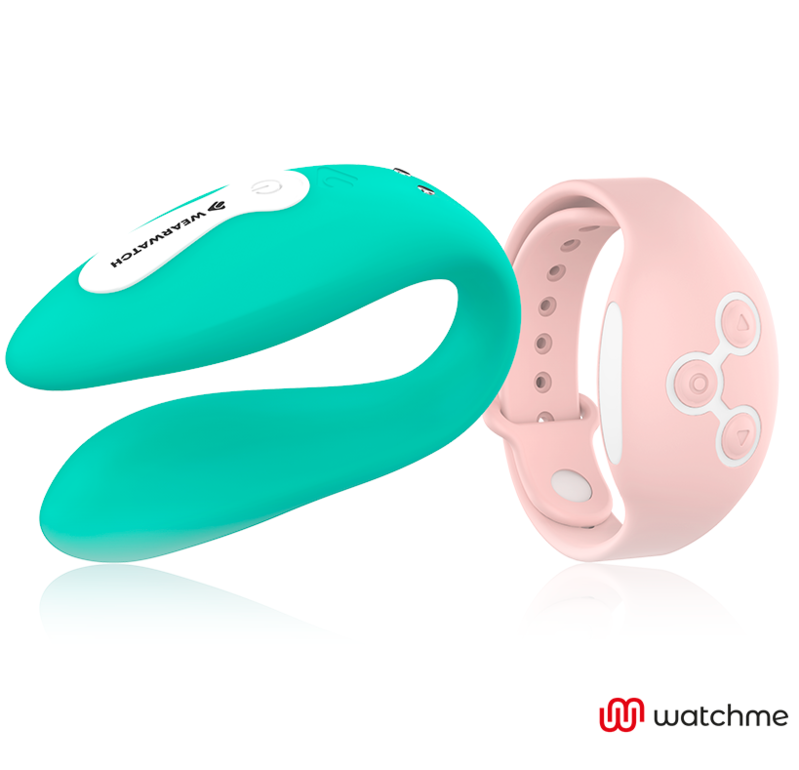 WEARWATCH - WATCHME DUAL TECHNOLOGY VIBRATOR SEA WATER / PINK - NOCTURNA DESIRES
