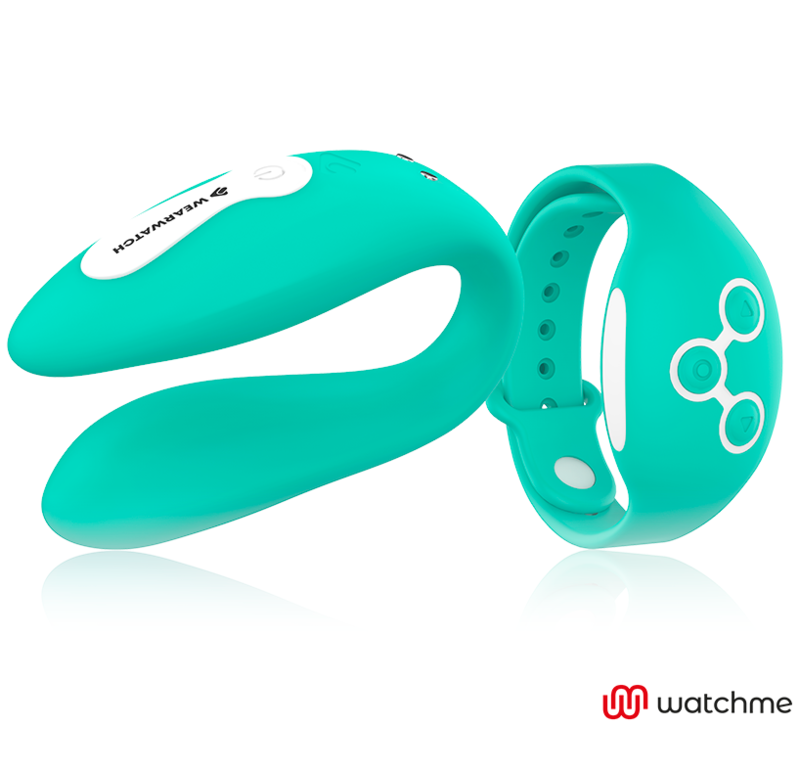WEARWATCH - DUAL TECHNOLOGY WATCHME LIGHT GREEN VIBRATOR - NOCTURNA DESIRES