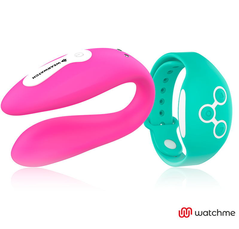 WEARWATCH - DUAL TECHNOLOGY WATCHME VIBRATOR FUCHSIA / SEAWATER - NOCTURNA DESIRES