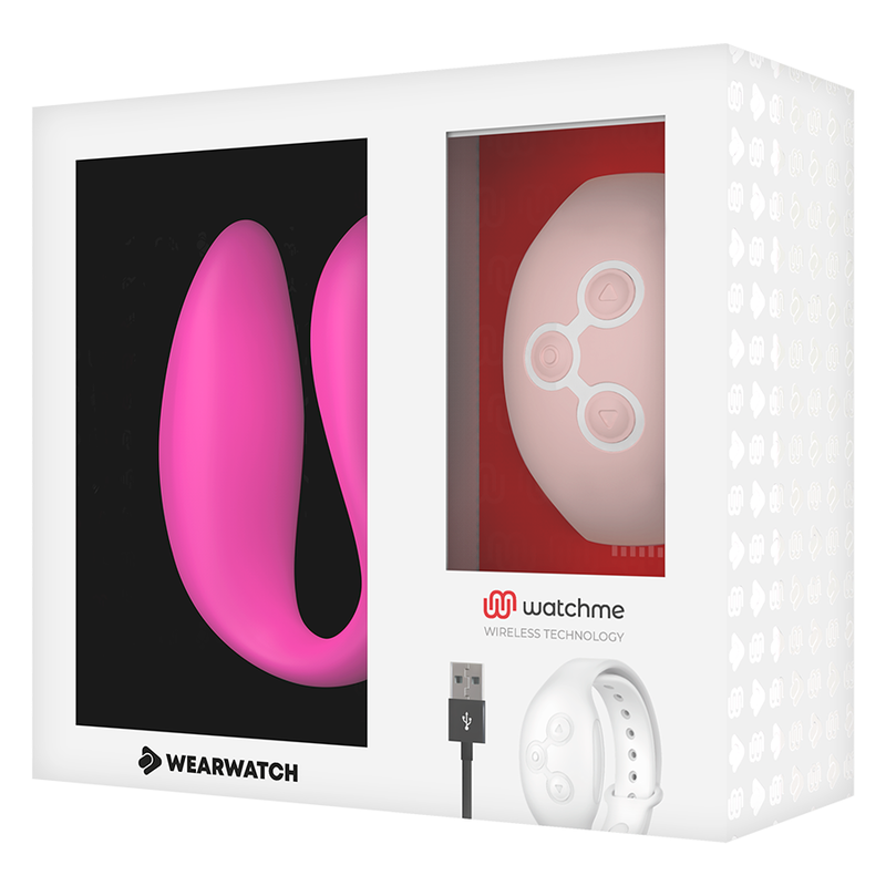 WEARWATCH - WATCHME DUAL TECHNOLOGY VIBRATOR FUCHSIA / PINK - NOCTURNA DESIRES