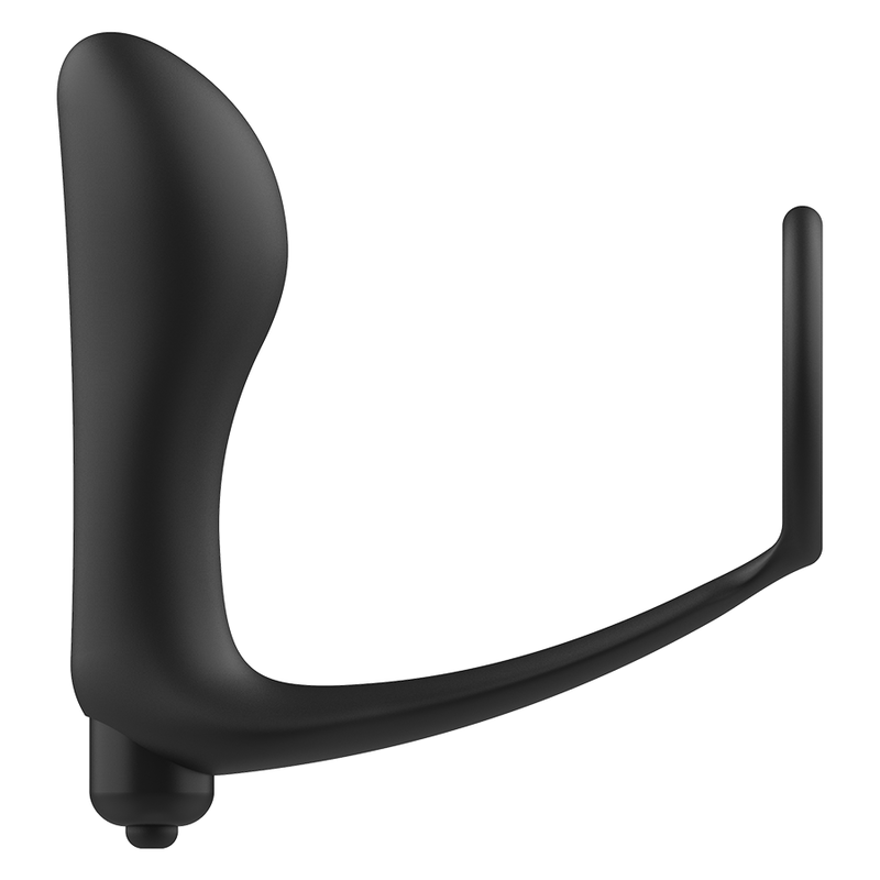 ADDICTED TOYS - VIBRATORY ANAL PLUG WITH PENIS RING - NOCTURNA DESIRES