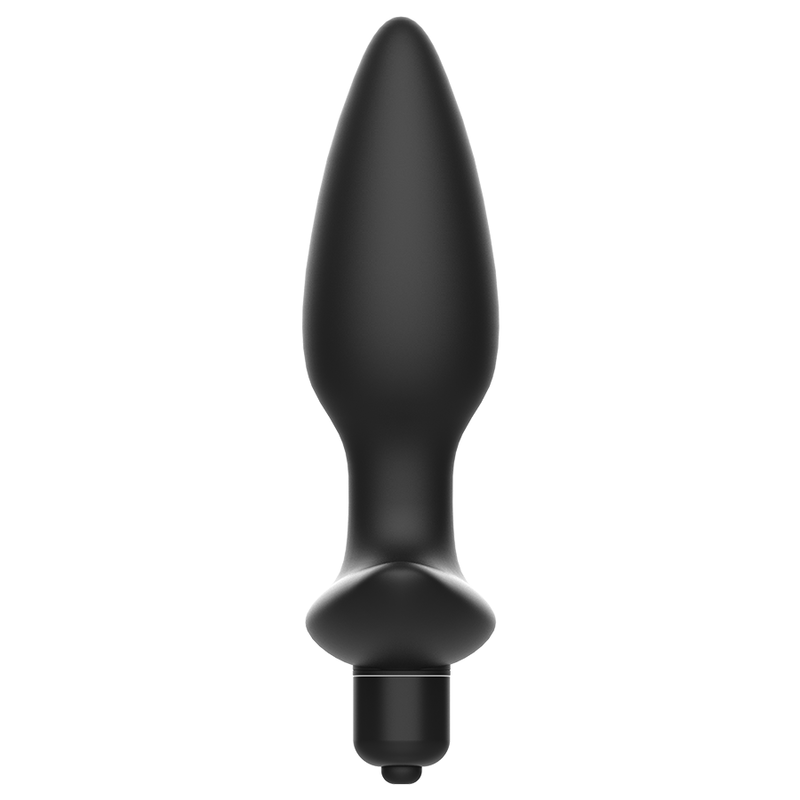 ADDICTED TOYS - MASSAGER PLUG ANAL WITH VIBRATION BLACK - NOCTURNA DESIRES