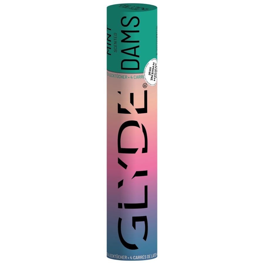 SHEER GLYDE - DAMS LAMINAS LATEX ORAL SEX MINT - NOCTURNA DESIRES