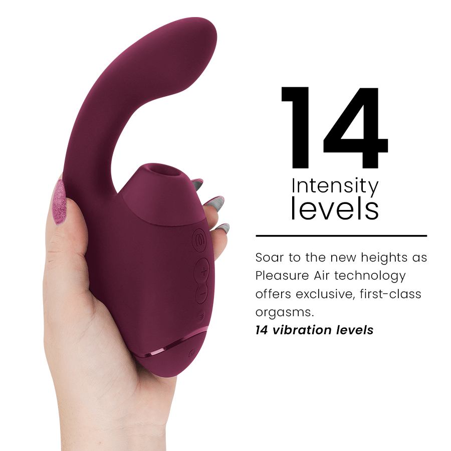 WOMANIZER - DUO NEXT DUAL CLITORAL & G - SPOT STIMULATOR DUSKY PINK - NOCTURNA DESIRES