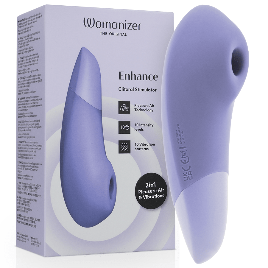 WOMANIZER - ENHANCE CLITORIAL STIMULATOR LILAC - NOCTURNA DESIRES