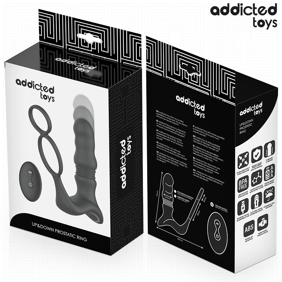 ADDICTED TOYS - UP&DOWN PROSTATIC RING - NOCTURNA DESIRES