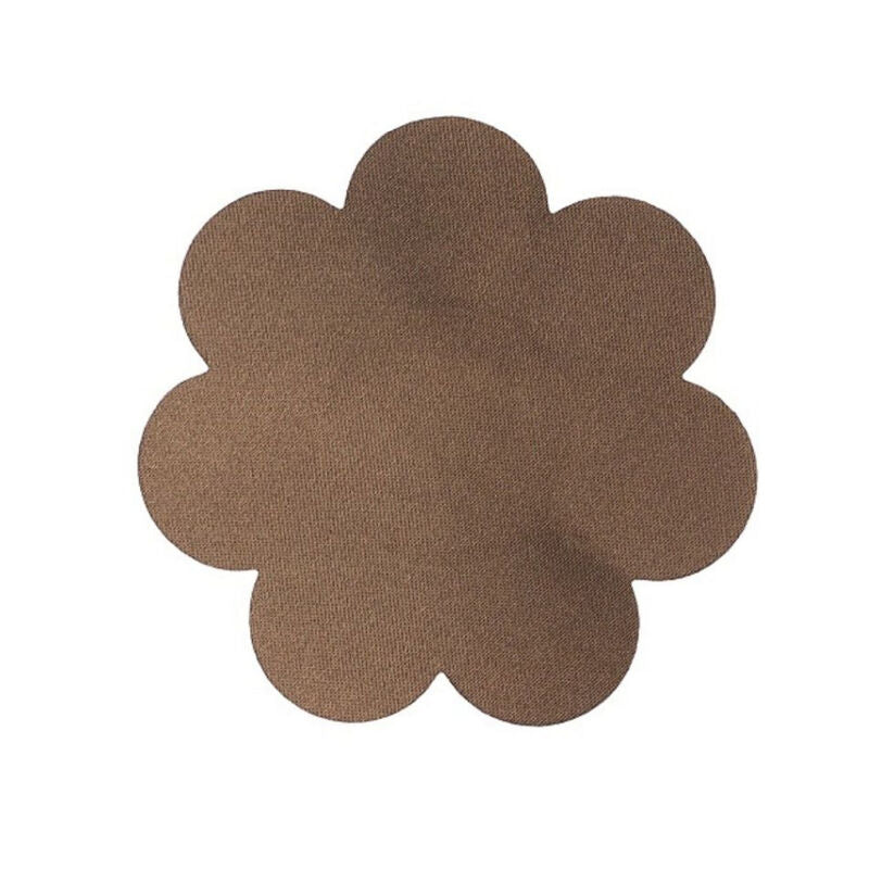 BYE-BRA - BODY TAPE 5 M X 6.5 CM + 3 PAIRS OF NIPPLE COVERS BROWN - NOCTURNA DESIRES