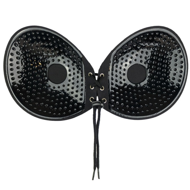 BYE-BRA - BRA ADHESIVE INTERLACED BLACK CUP B - NOCTURNA DESIRES