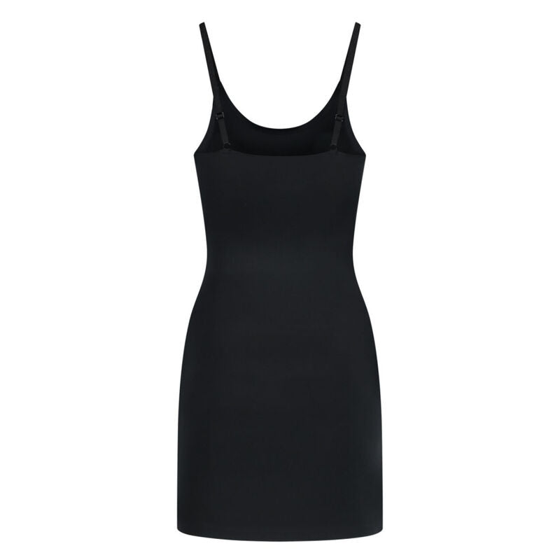 BYE-BRA - SINGLE DRESS INVISIBLE BLACK SIZE XL - NOCTURNA DESIRES