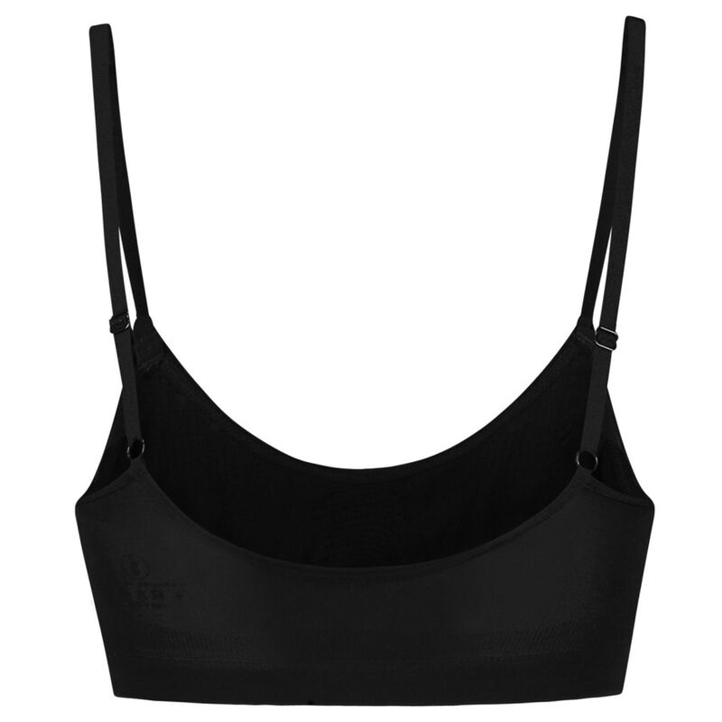 BYE-BRA - MEDIUM CONTROL BRA SEAMLESS BLACK SIZE L - NOCTURNA DESIRES