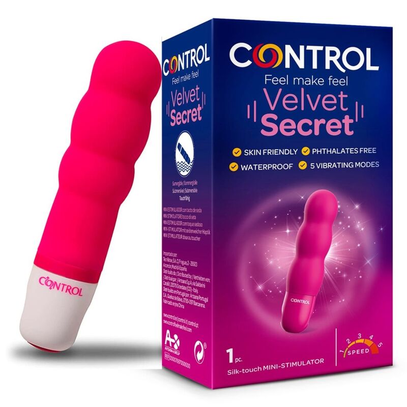 CONTROL - VELVET SECRET MINI STIMULATOR - NOCTURNA DESIRES