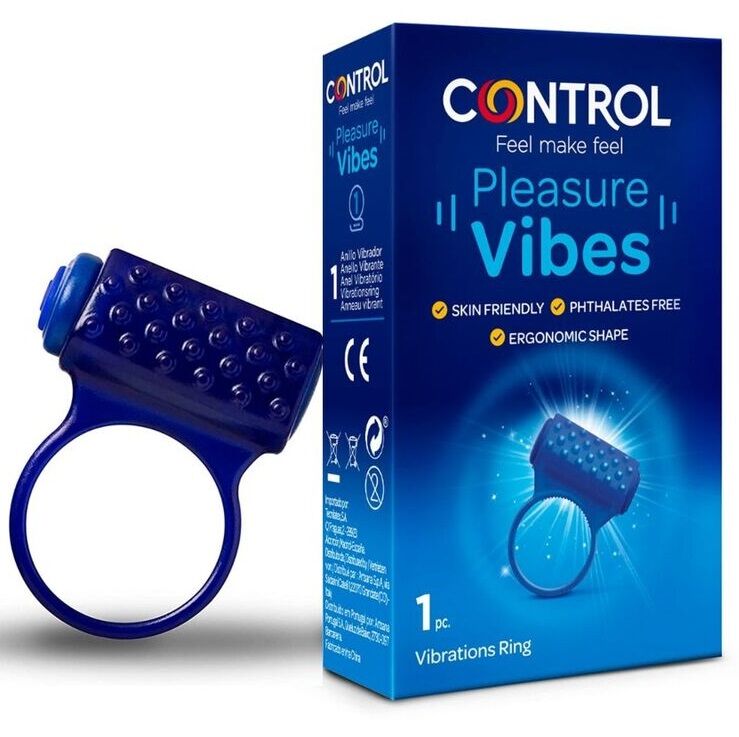 CONTROL - PLEASURE VIBES VIBRATING RING - NOCTURNA DESIRES