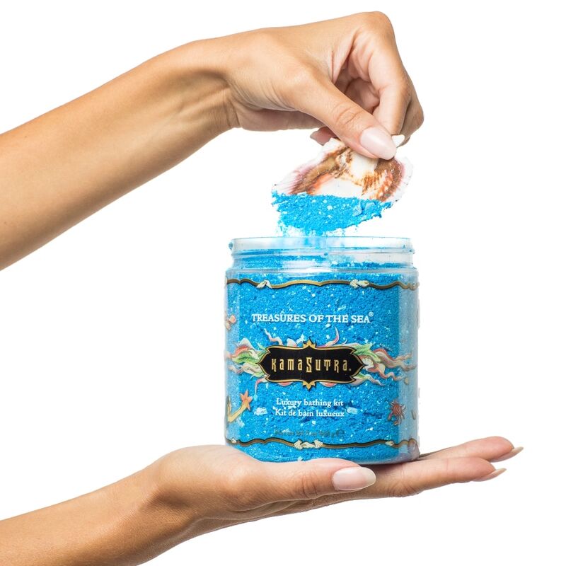 KAMASUTRA - BATH SALTS TREASURES OF THE SEA 697 GR - NOCTURNA DESIRES