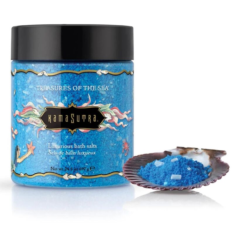 KAMASUTRA - BATH SALTS TREASURES OF THE SEA 697 GR - NOCTURNA DESIRES