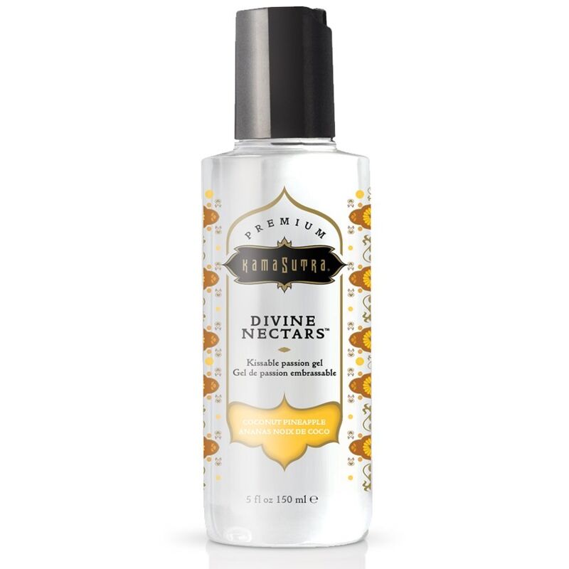 KAMASUTRA - DIVINE NECTARS COCONUT AND PINEAPPLE LUBRICANT 150 ML - NOCTURNA DESIRES