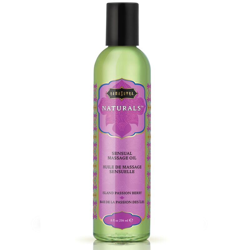KAMASUTRA - NATURAL MASSAGE OIL PASSION BERRY 236 ML KAMASUTRA COSMETICS  NOCTURNA DESIRES