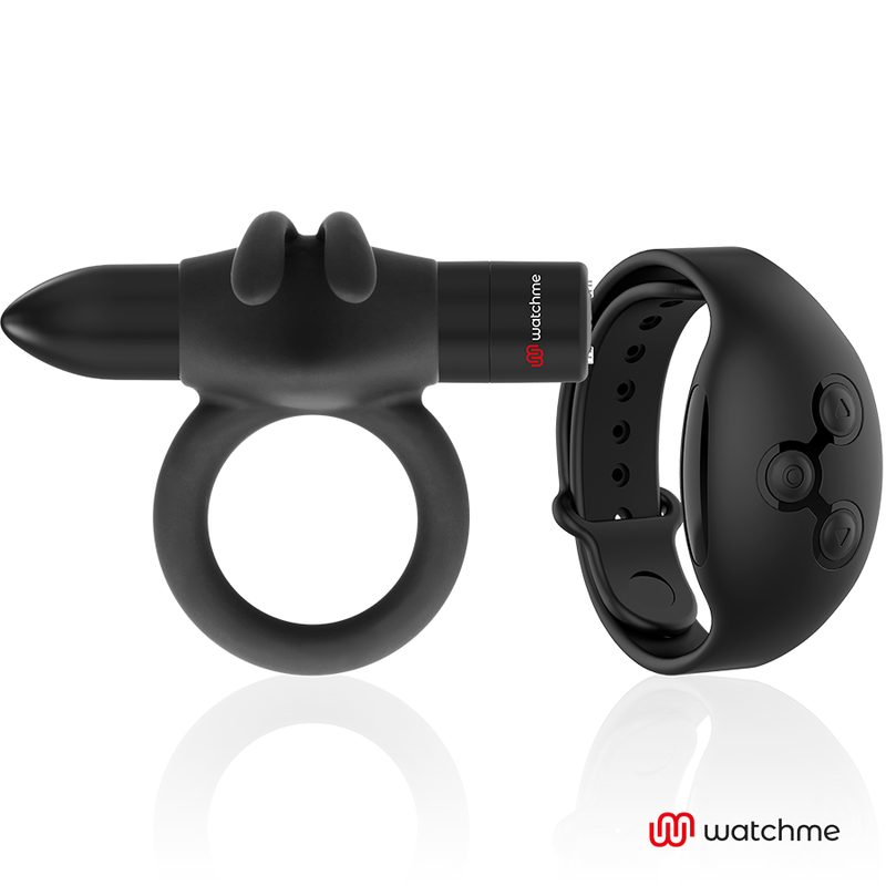 BLACK&SILVER - AGRON REMOTE CONTROL COCKRING WATCHME - NOCTURNA DESIRES