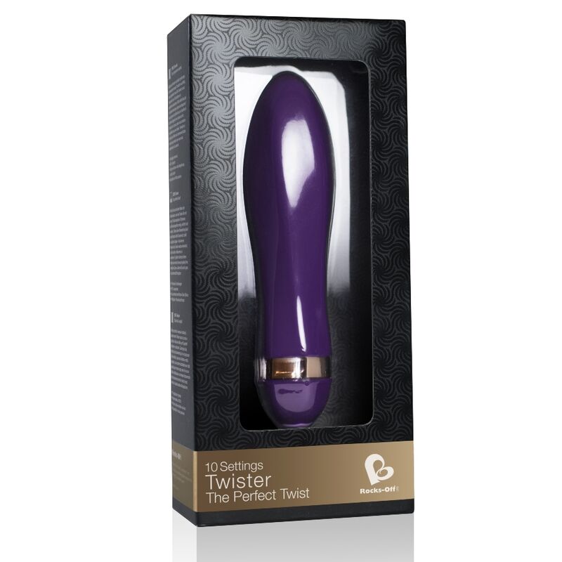 ROCKS-OFF - TWISTER VIBRATOR 10 MODES - NOCTURNA DESIRES