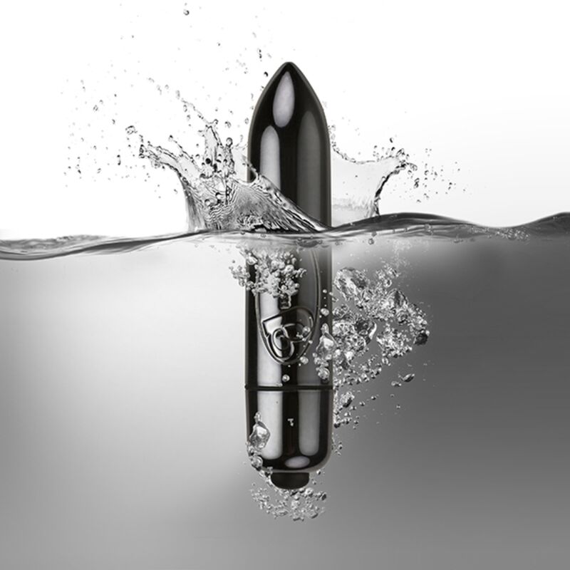ROCKS-OFF - VIBRATING BULLET RO-80MM MIDNIGHT METAL - NOCTURNA DESIRES