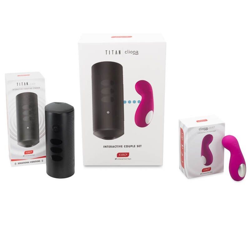 KIIROO - TITAN AND CLIONA LILAC COUPLES SET - NOCTURNA DESIRES