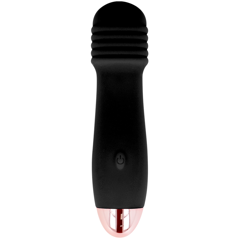 DOLCE VITA - RECHARGEABLE VIBRATOR THREE BLACK 7 SPEED - NOCTURNA DESIRES