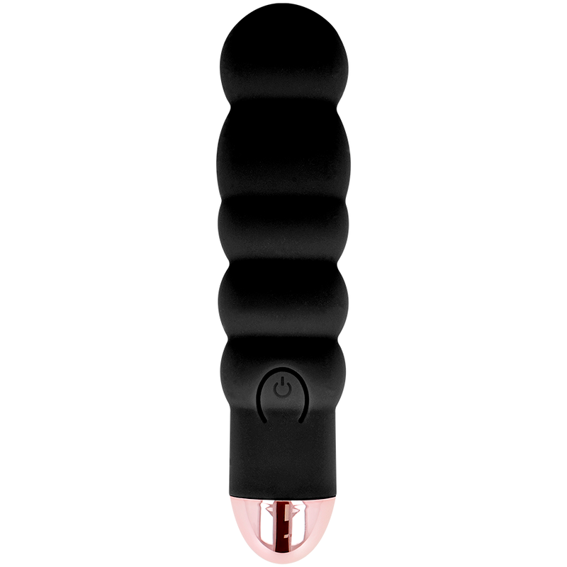 DOLCE VITA - RECHARGEABLE VIBRATOR SIX BLACK 7 SPEEDS - NOCTURNA DESIRES