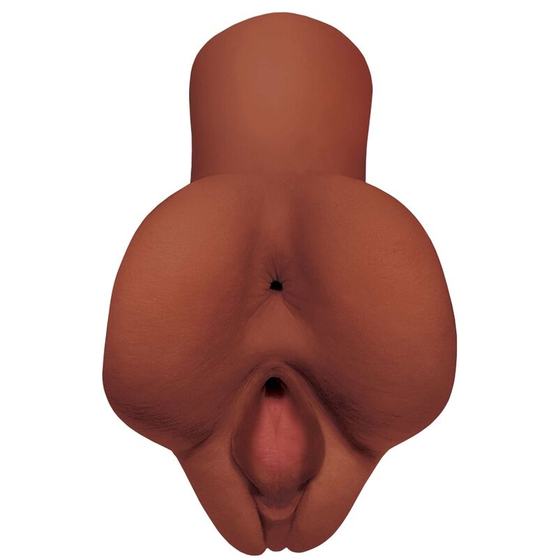 PDX PLUS - PICK YOUR PLEASURE DOUBLE BROWN MASTURBATOR - NOCTURNA DESIRES