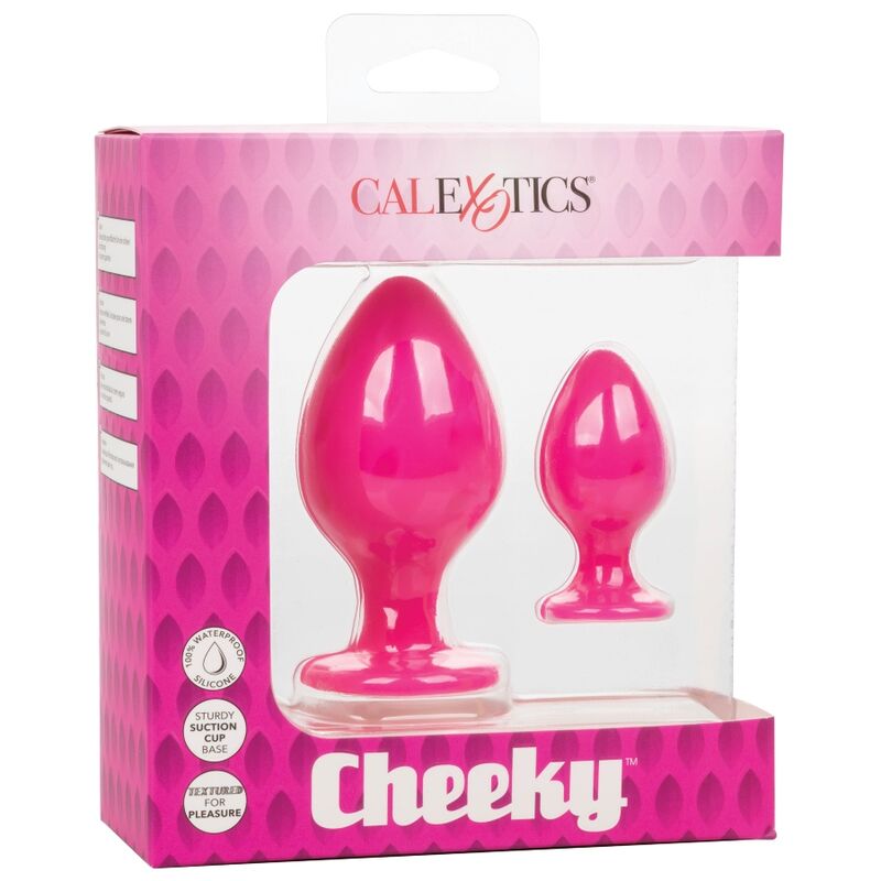 CALEXOTICS - CHEEKY BUTTPLUG PINK - NOCTURNA DESIRES