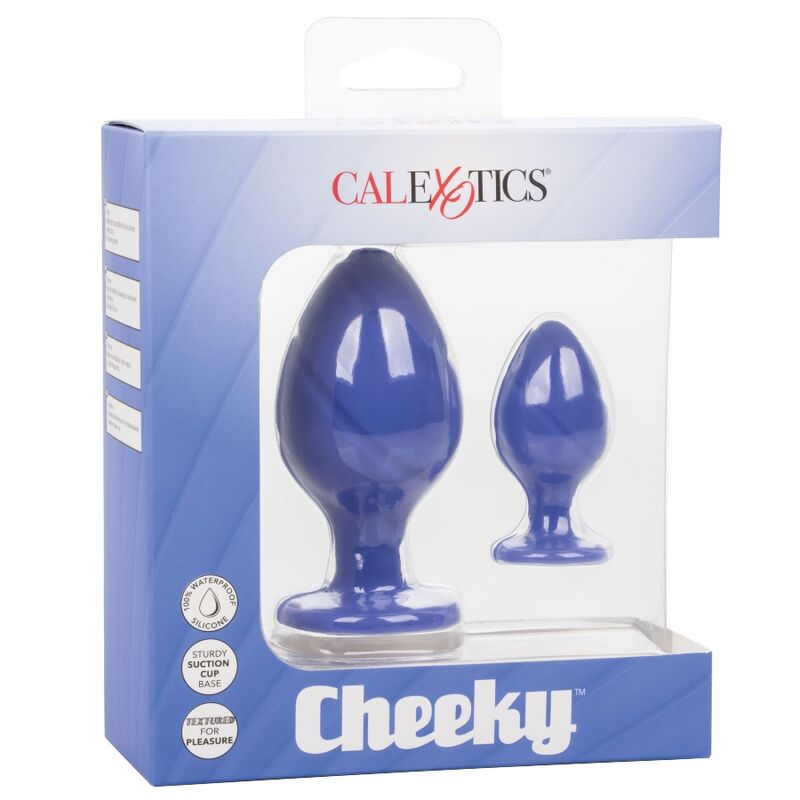 CALEXOTICS - CHEEKY BUTTPLUG PURPLE - NOCTURNA DESIRES
