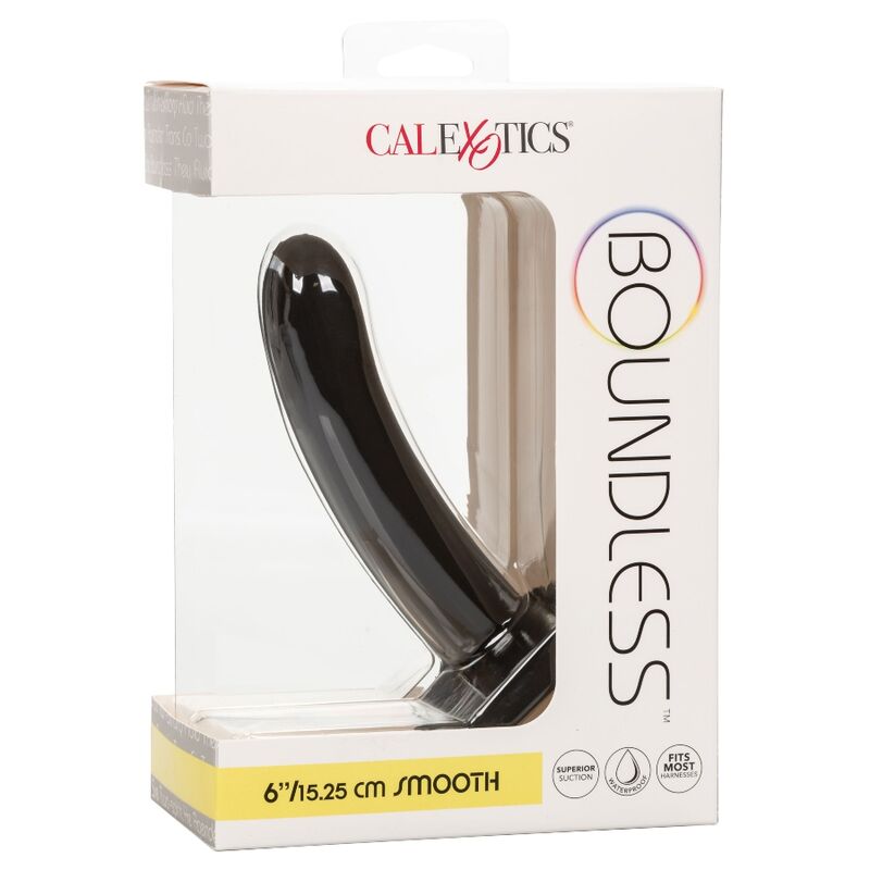 CALEXOTICS - BOUNDLESS DILDO 15.25 CM HARNESS COMPATIBLE SMOOTH - NOCTURNA DESIRES