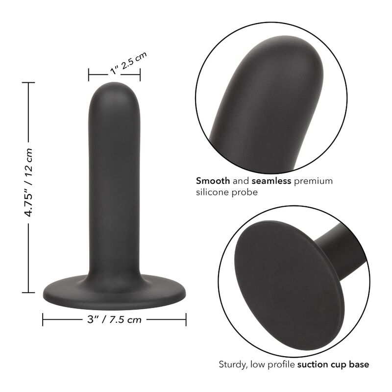 CALEXOTICS - BOUNDLESS DILDO 12 CM HARNESS COMPATIBLE SMOOTH - NOCTURNA DESIRES
