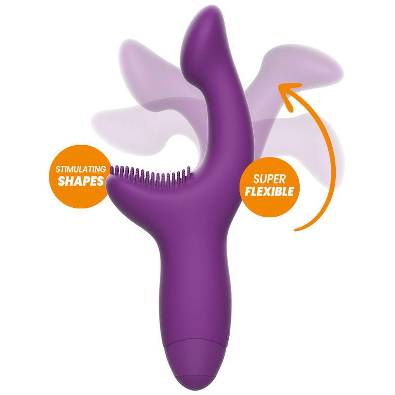 REWOLUTION - REWOKISS VIBRATOR POINT TO STIMULATOR - NOCTURNA DESIRES