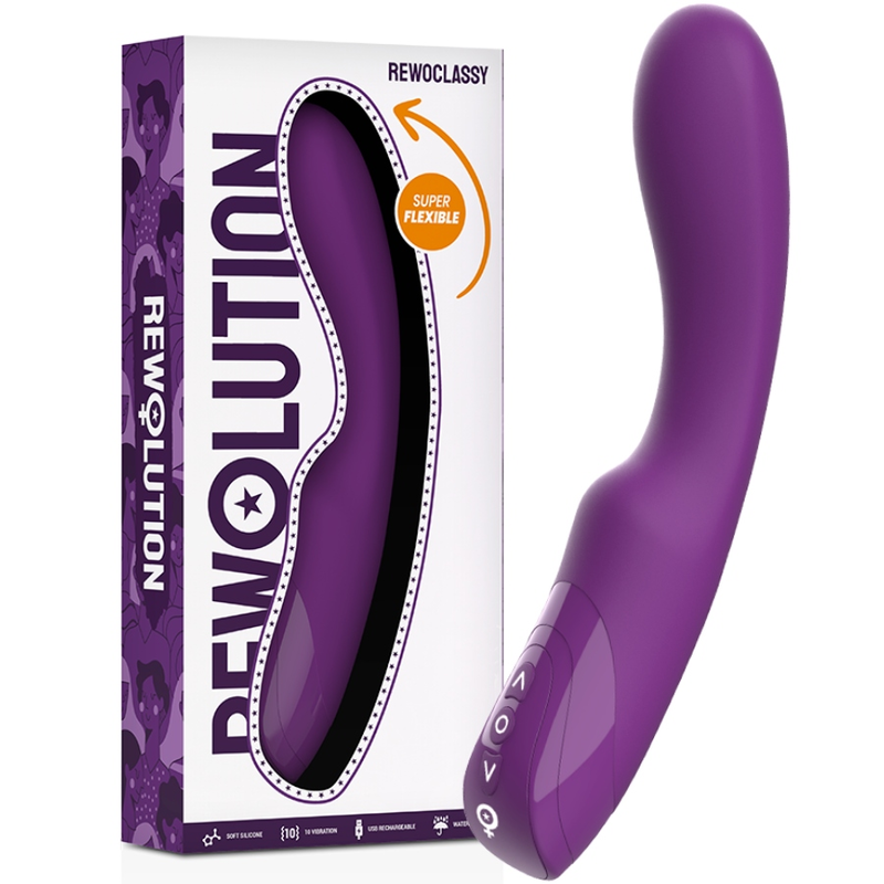 REWOLUTION - REWOCLASSY FLEXIBLE VIBRATOR - NOCTURNA DESIRES