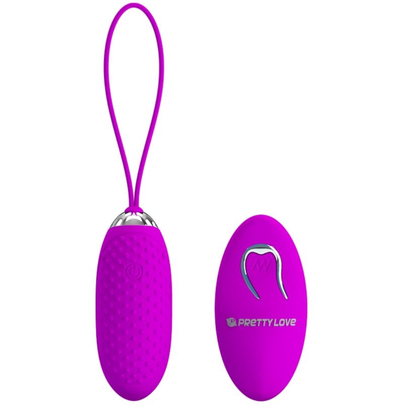 PRETTY LOVE - JOANNA VIBRATING EGG REMOTE CONTROL 12 MODES - NOCTURNA DESIRES