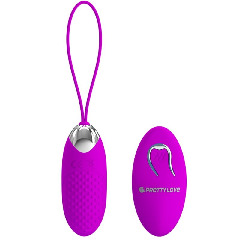 PRETTY LOVE - JOANNA VIBRATING EGG REMOTE CONTROL 12 MODES - NOCTURNA DESIRES