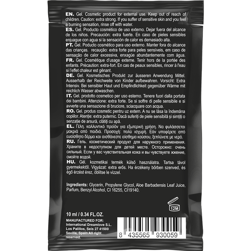 COQUETTE CHIC DESIRE - POCKET CHRONOS DELAY GEL10 ML - NOCTURNA DESIRES